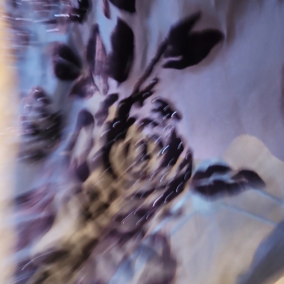 Robbie Bee Y2K Plum Velvet And Silk Beaded Dress - Picture 9 of 14